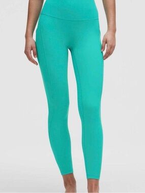 Teal 25” Wunder Under Lululemon Leggings